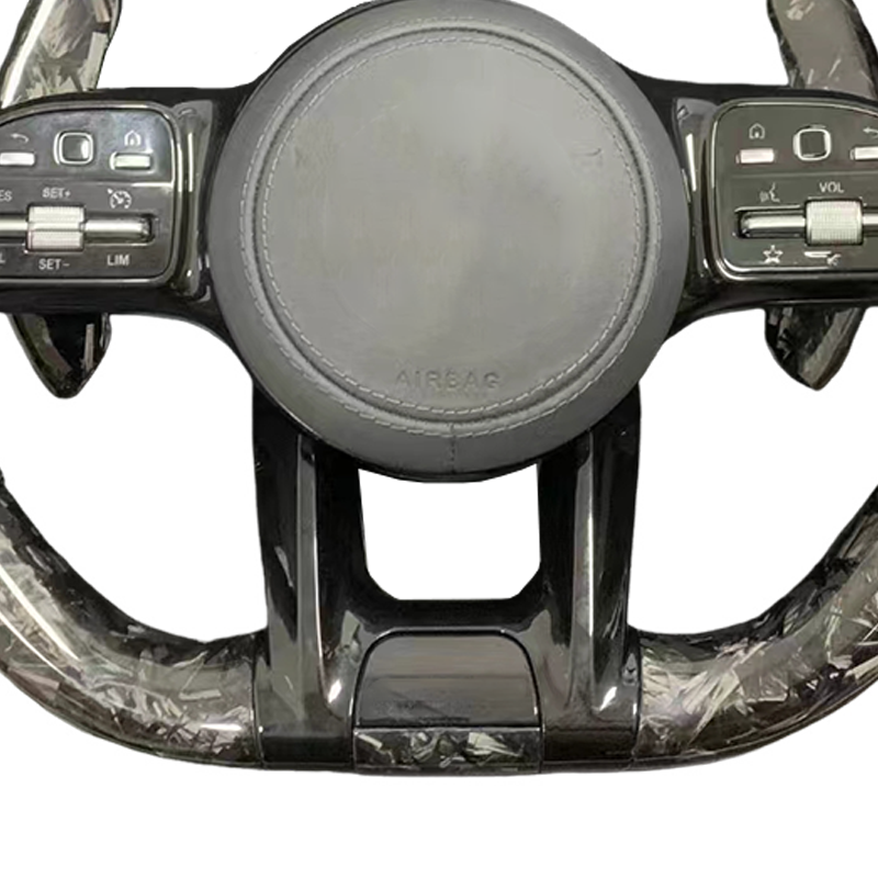 High aesthetic forged carbon fiber steering wheel for Mercedess Benzs W212 W204 W205 C217 C300 GLC C63