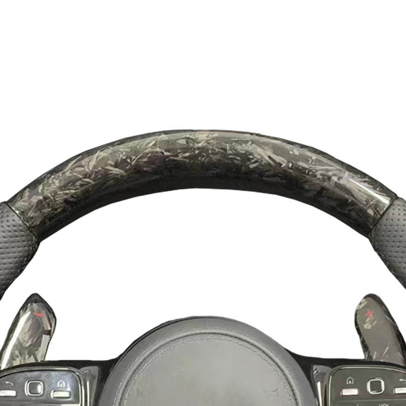 High aesthetic forged carbon fiber steering wheel for Mercedess Benzs W212 W204 W205 C217 C300 GLC C63