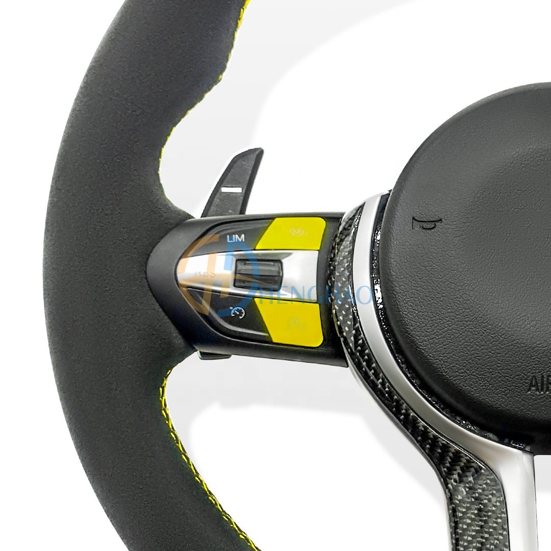 Customized M Sports Auto Car Steering Wheel For BMW E90 E70 F30 F10 Steering Wheel