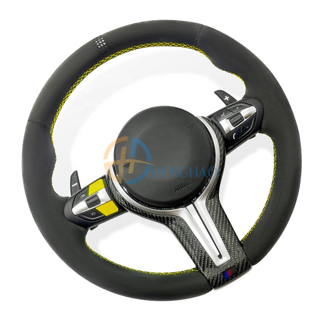 Customized M Sports Auto Car Steering Wheel For BMW E90 E70 F30 F10 Steering Wheel