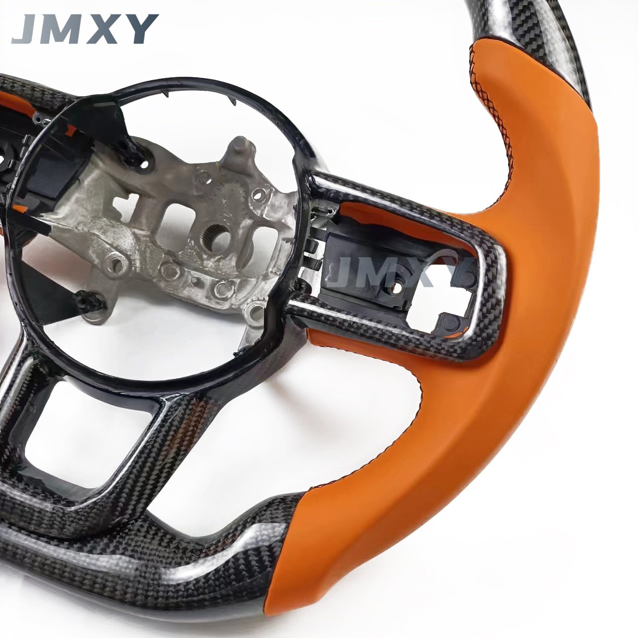 For Jeep auto parts carbon fiber steering wheel, suitable for Jeep Wrangler JL JK steering wheel