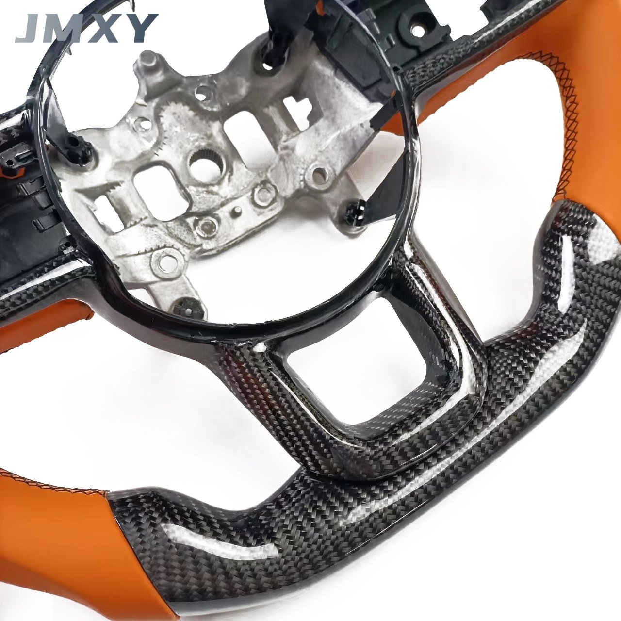 For Jeep auto parts carbon fiber steering wheel, suitable for Jeep Wrangler JL JK steering wheel