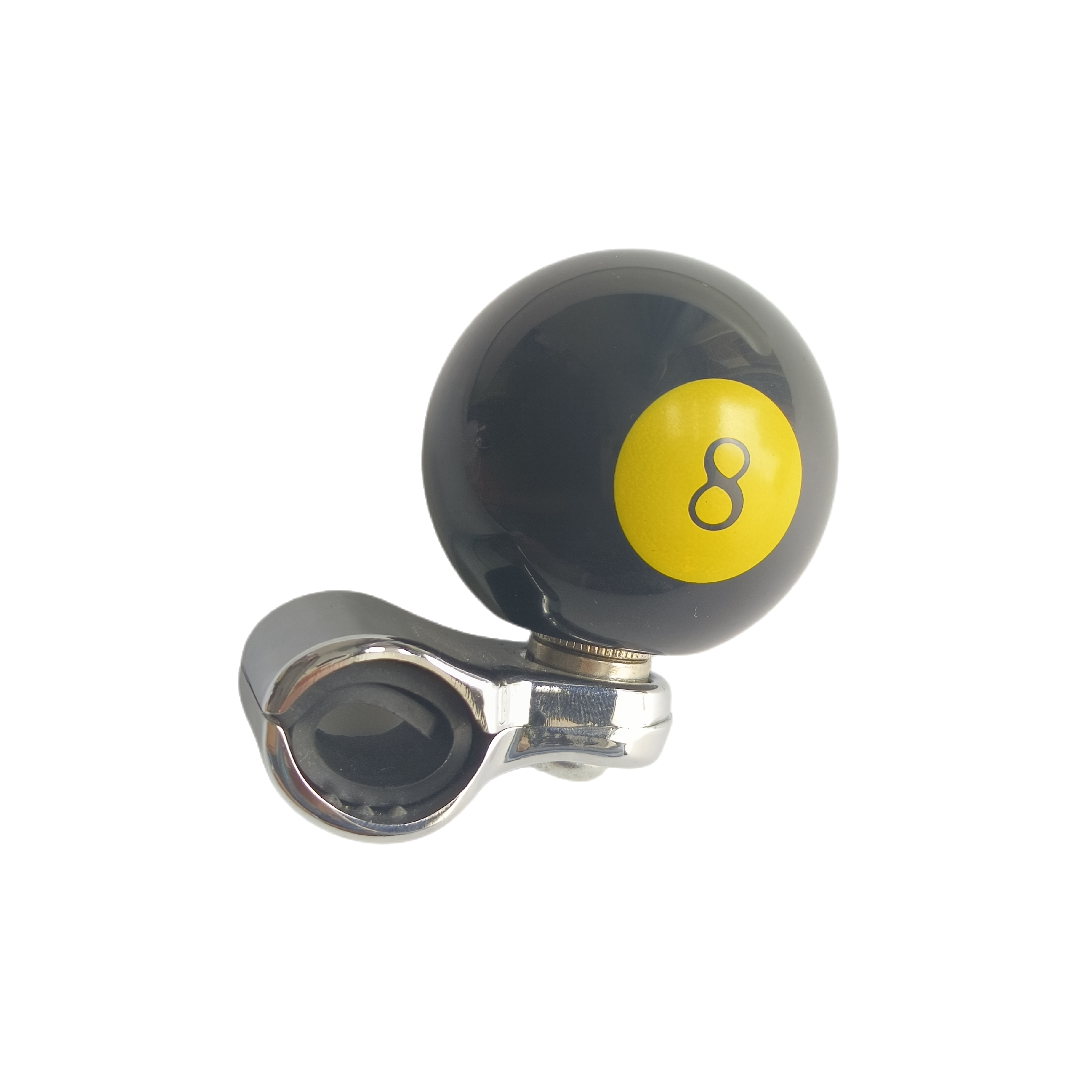 ABS ball with zinc alloy base car Steering wheel booster knob