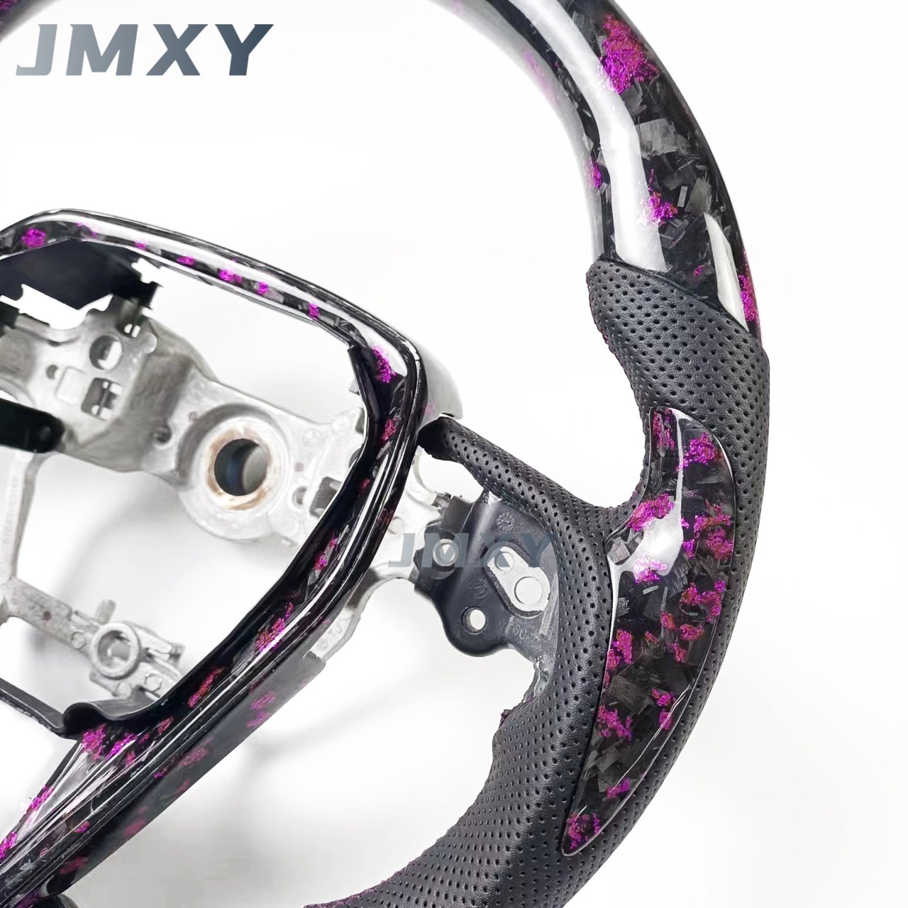 Customized Carbon Fiber Sports Steering Wheel for Toyota Camry Corolla Highlander Premium Car Accessory