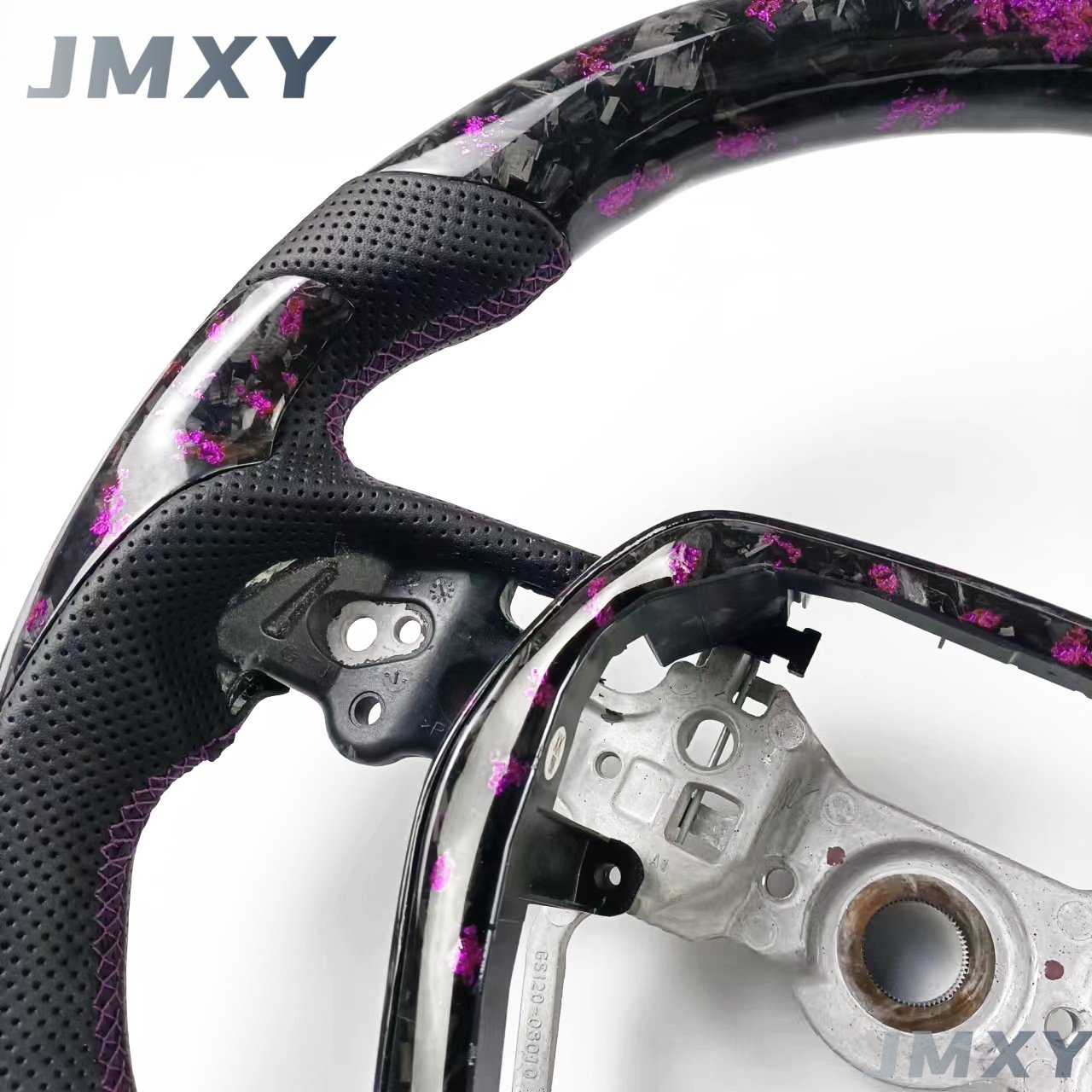 Customized Carbon Fiber Sports Steering Wheel for Toyota Camry Corolla Highlander Premium Car Accessory