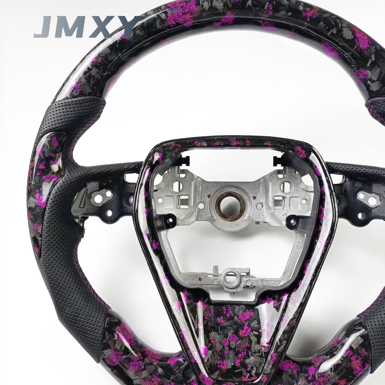 Customized Carbon Fiber Sports Steering Wheel for Toyota Camry Corolla Highlander Premium Car Accessory