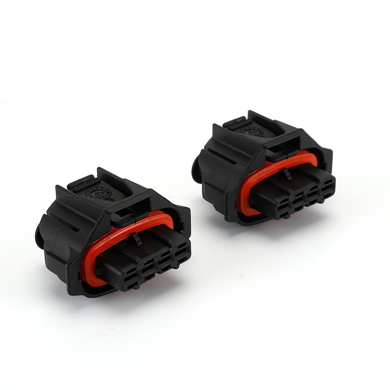 1928403736 Automotive Electrical 4pin Waterproof Relay Connector Black Waterproof Wire Harness Connectors