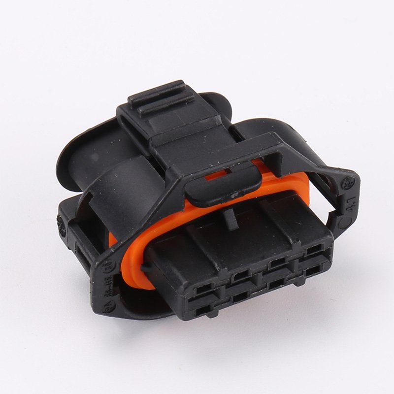 1928403736 Automotive Electrical 4pin Waterproof Relay Connector Black Waterproof Wire Harness Connectors