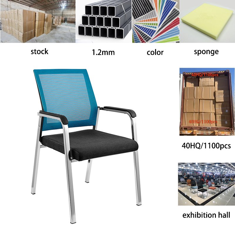 Wholesale Chrome Ergonomic Luxury Office Meeting Room Conference boss Stackable Chaire Reception Commercial Ergonor Class Chairs