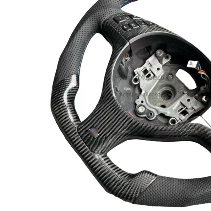 Factory wholesale price Upgrades LED alcantara carbon steering wheel m performance for BMW E46 M3 car steering wheel