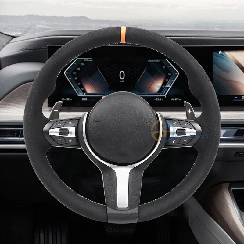 M Performance Leather Steering Wheel Fit For BMW F30 F20 F10 F15 F25 F07 F01 F16 F26 M6 M5 M3 sport steering wheel