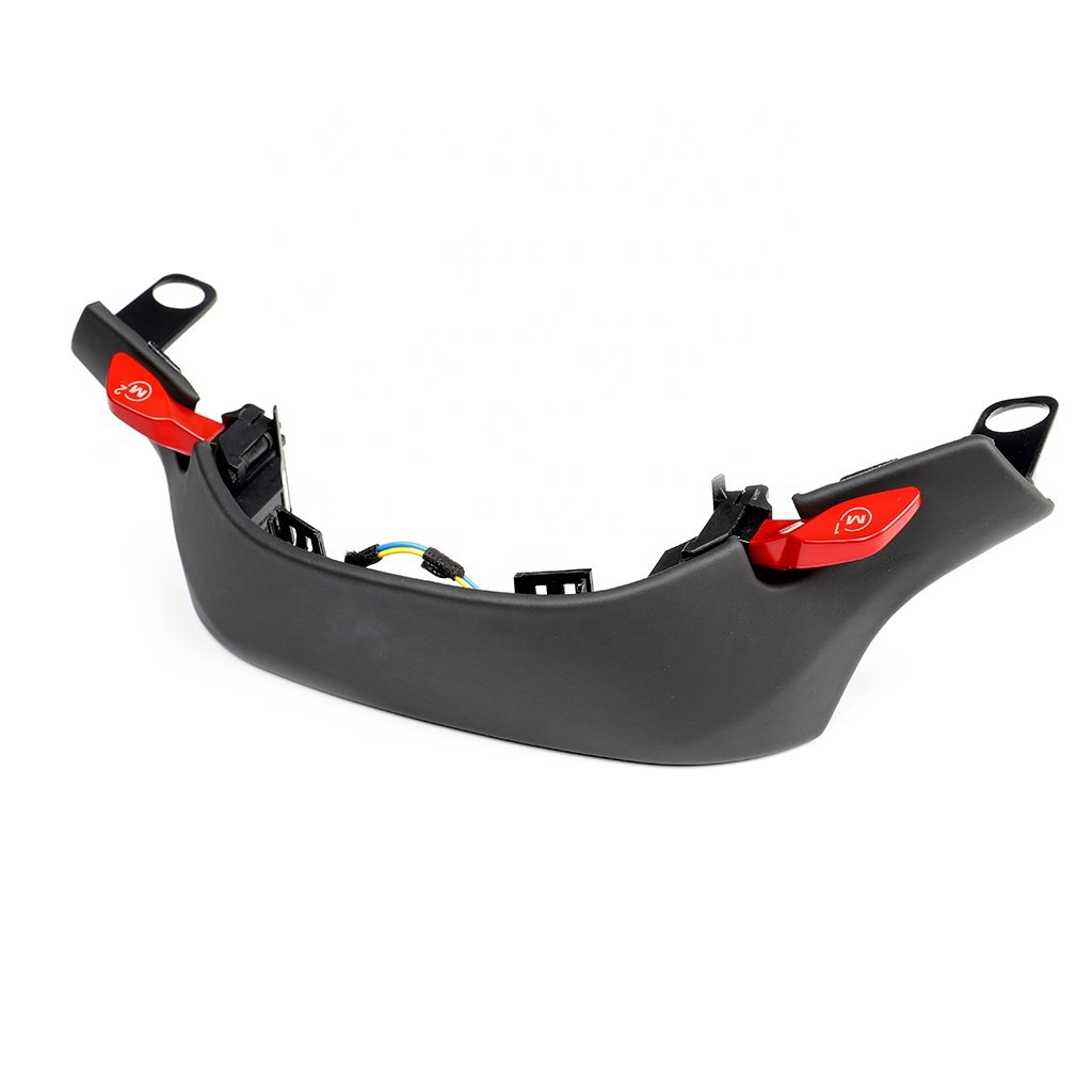 M Style Steering Wheel M1/M2 Buttons With DIY Feature For BMW G20 G30 G01 G02 G05 G06 M Sport Interior Trim Accessory