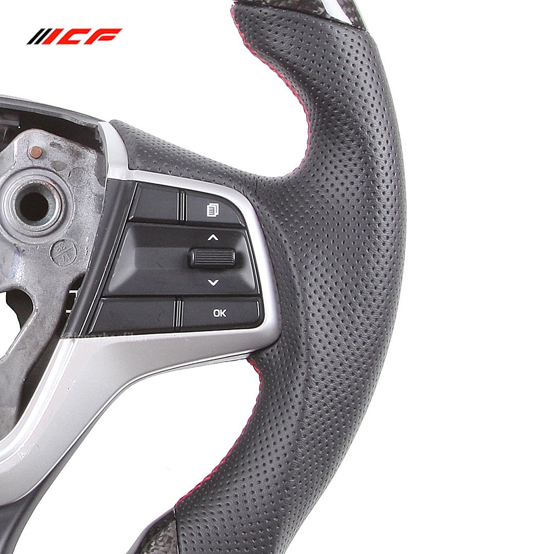 100% Real Carbon Fiber Steering Wheel for Hyundai Sonata SanteFe