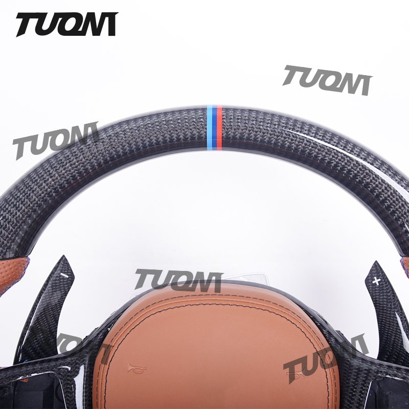 For Bmw G20 G28 G30 G38 G32 G11 G12 G01 G02 G05 G06 G07 X3 X4 X5 X6 M5 M8 Carbon Fiber Steering Wheel