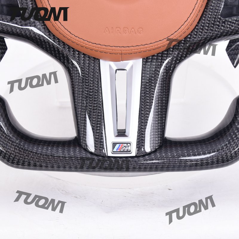 For Bmw G20 G28 G30 G38 G32 G11 G12 G01 G02 G05 G06 G07 X3 X4 X5 X6 M5 M8 Carbon Fiber Steering Wheel
