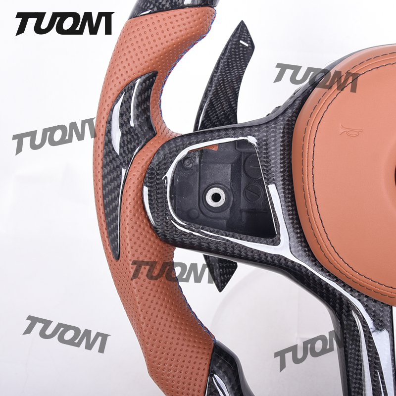 For Bmw G20 G28 G30 G38 G32 G11 G12 G01 G02 G05 G06 G07 X3 X4 X5 X6 M5 M8 Carbon Fiber Steering Wheel