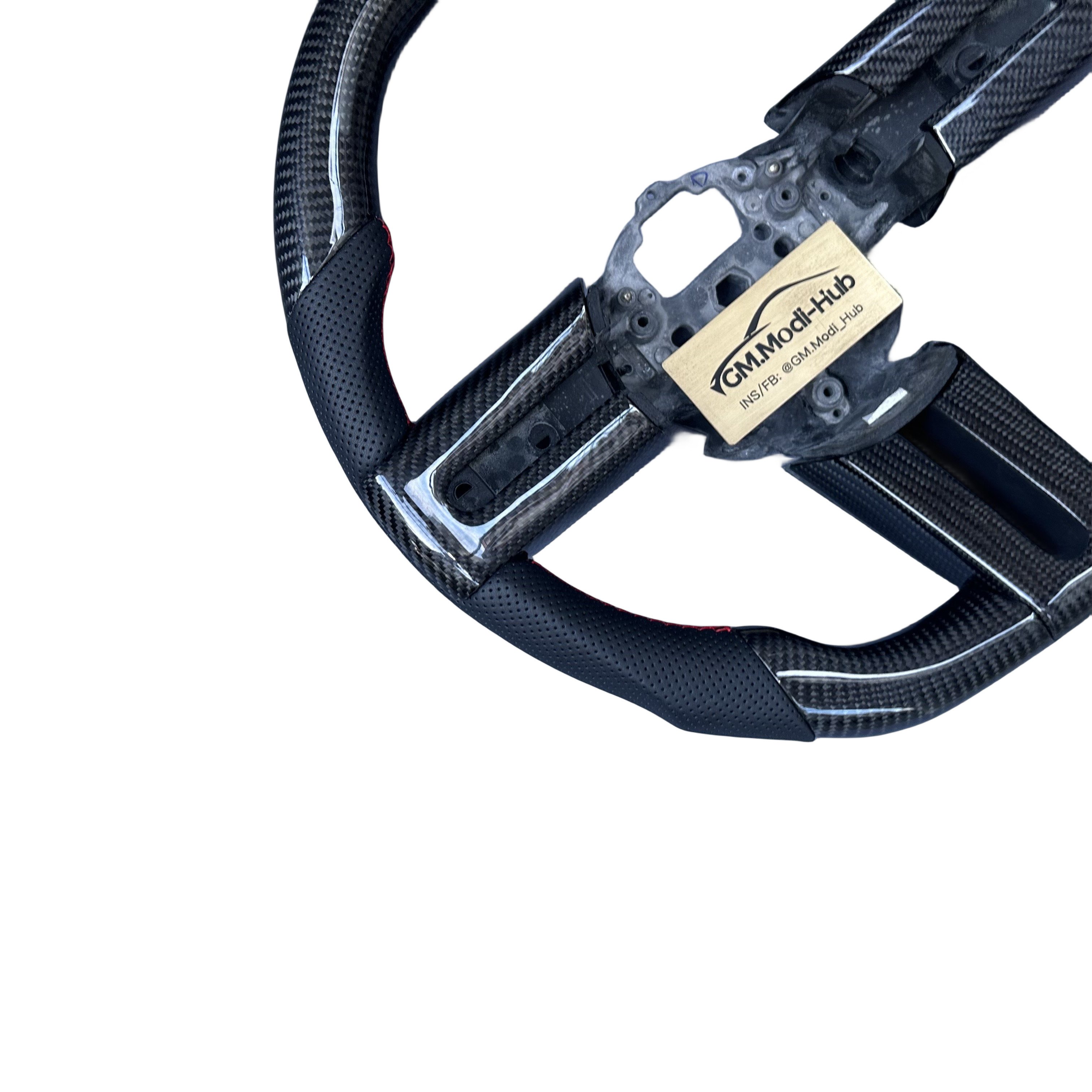 GM.Modi-Hub High Quality Carbon Fiber Car Steering Wheel For Ford 2005 2006 2007 2008 2009 Mustang