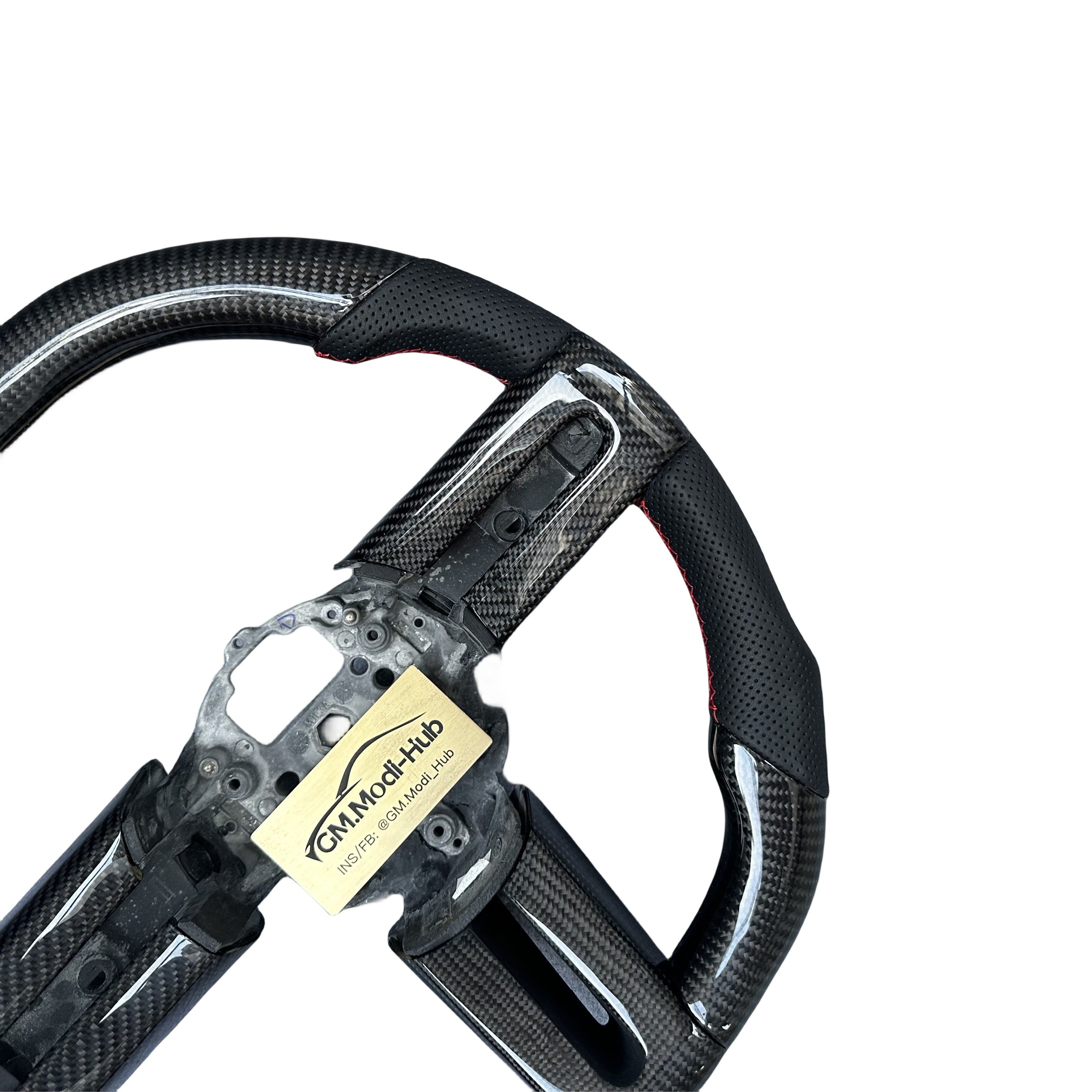 GM.Modi-Hub High Quality Carbon Fiber Car Steering Wheel For Ford 2005 2006 2007 2008 2009 Mustang