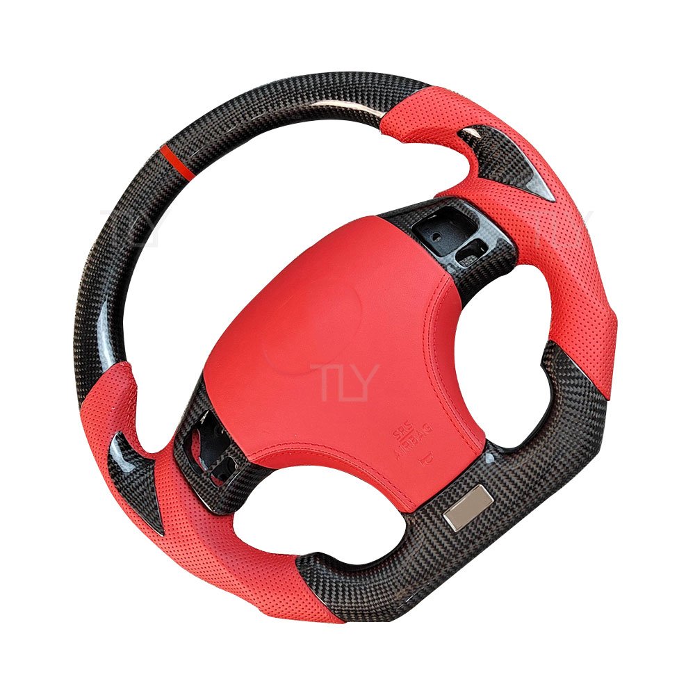 Car Steering Wheel For Lexus is250 is350 is500 isf rcf rx350 gs350 gs400 Custom Sports Carbon Fiber Leather Steering Wheel