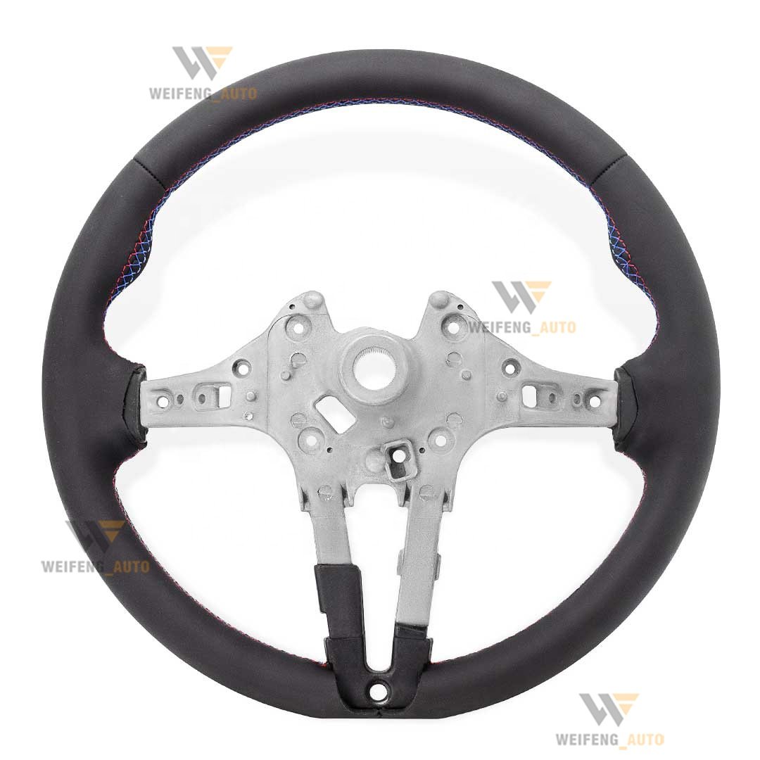 Full alcantara wheel car steering wheel for bmw M3 M6 M5 E90 E92 F10 F30 350i sports full series Pure handmade 380mm