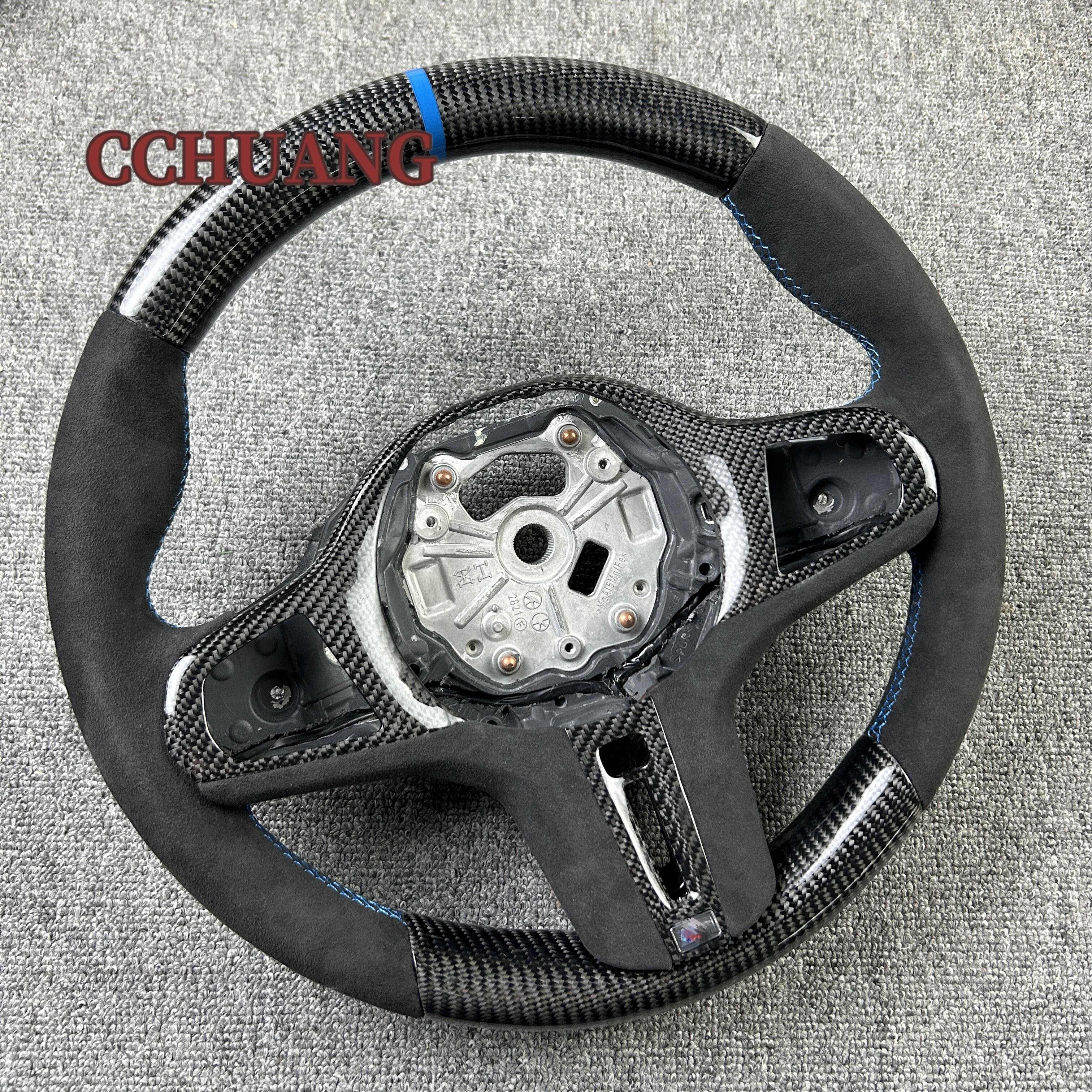 Custom car interior accessories Real carbon fiber steering wheel for BMW 2018-2024 3/4/5 Series G30 G20 G22 G28 G82