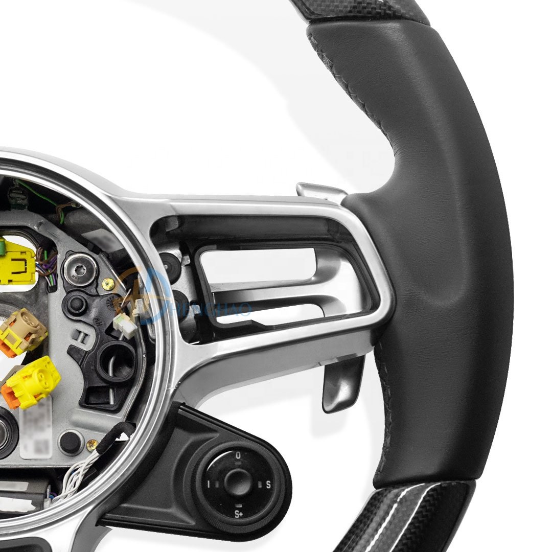 Factory Wholesale Price Carbon Fiber Steering Wheel For Porsche Panamera Cayenne Macan Cayman Boxster 718 991 911 Upgrade GT