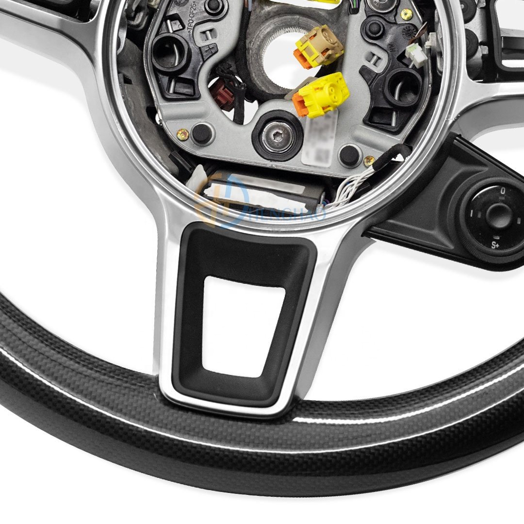 Factory Wholesale Price Carbon Fiber Steering Wheel For Porsche Panamera Cayenne Macan Cayman Boxster 718 991 911 Upgrade GT
