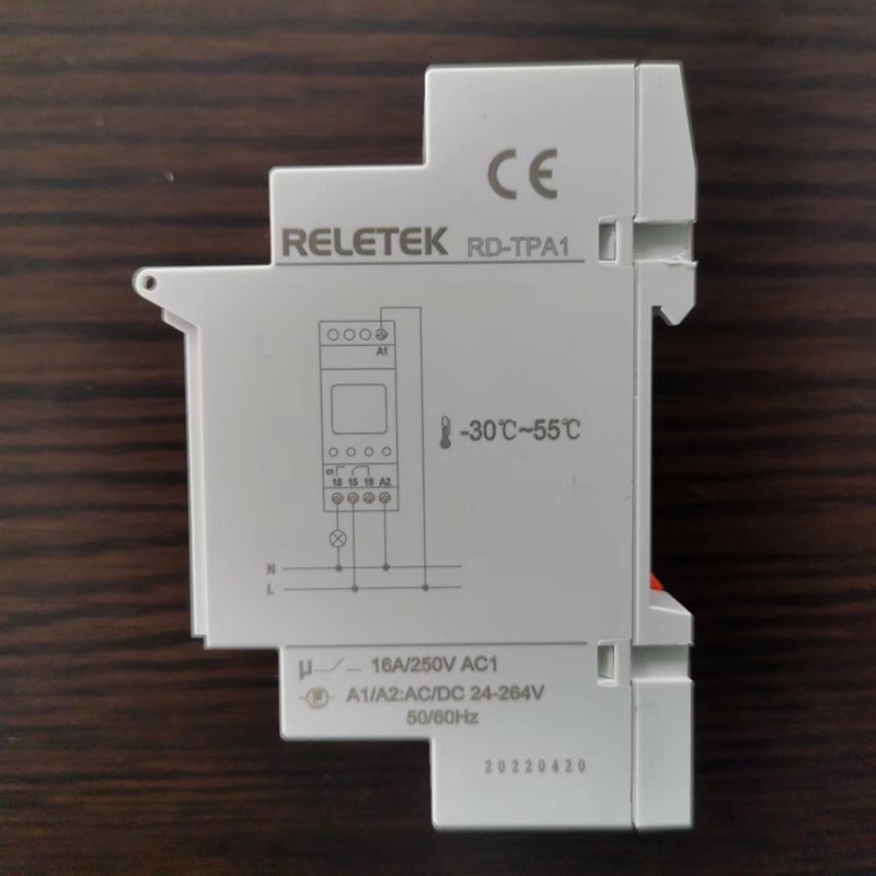 RETELEK RD-TPA1 Timer Digital Switch AC/DC24-264V 50/60HZ Programmable Astronomical Timer Switch Time Relay