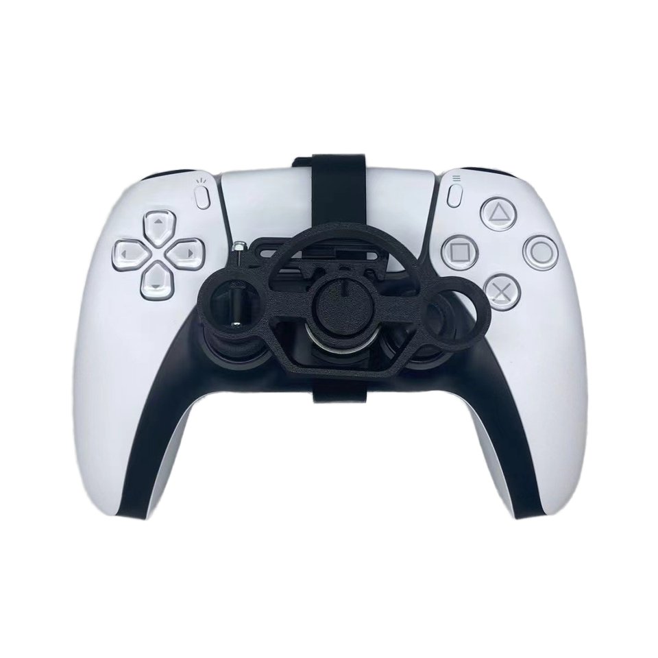 3D Printing Gamepad Wheel For PS5 Joystick Racing Steering Wheel For PS5 Controller Mini Steering Wheel