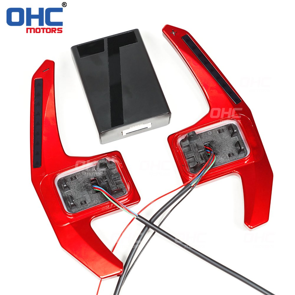 LED RPM Paddle Shift for Seat Leon Cupra mk2 mk3 LED Smart ONE Steering Wheel Paddle Shift Shifter Shifters ohc motors