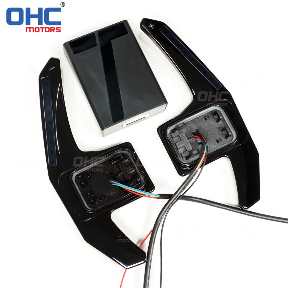 LED RPM Paddle Shift for Seat Leon Cupra mk2 mk3 LED Smart ONE Steering Wheel Paddle Shift Shifter Shifters ohc motors