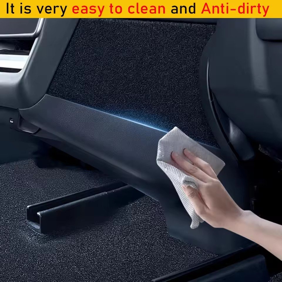 For Tesla Model Y Juniper Rear Exhaust Protector Rear Center Console Anti-Kick Pad Armrests Box Outlet Trim Cover