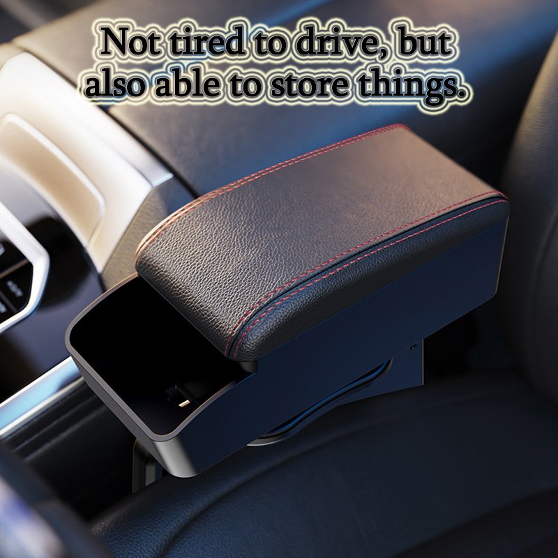 Car Seat Slot Storage Box, Armrest Box Central Control Elbow Drag Storage Box, Multi-function Storage Device.