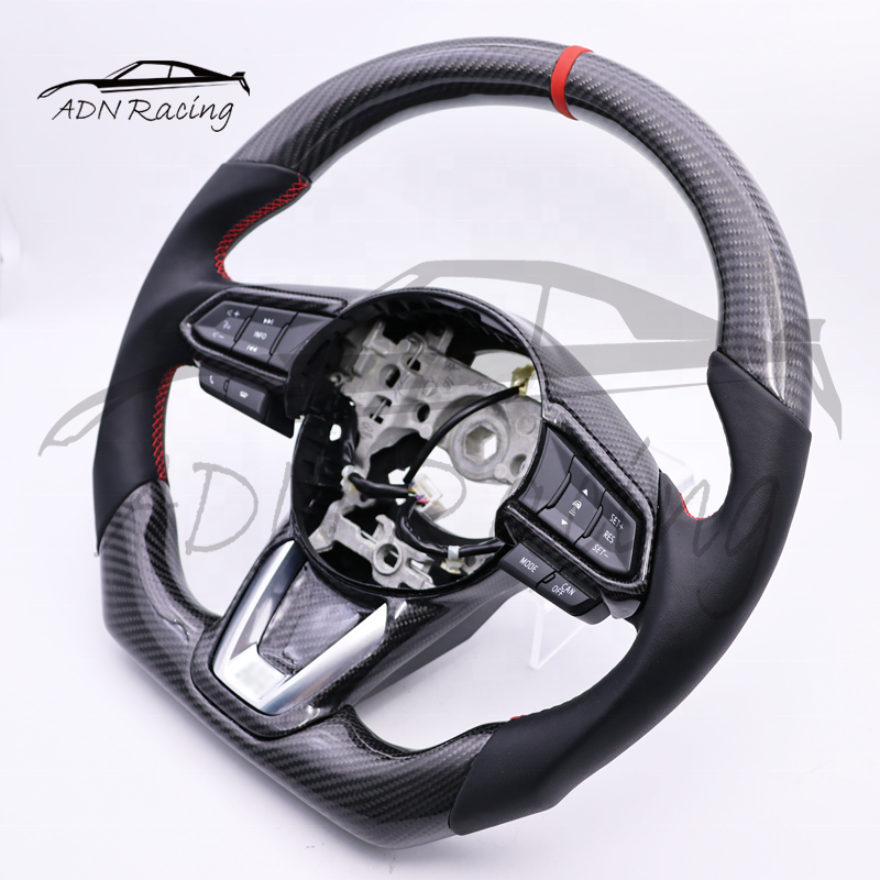 Customized Carbon Fiber Steering Wheel For MAZDA CX9 2016-2023
