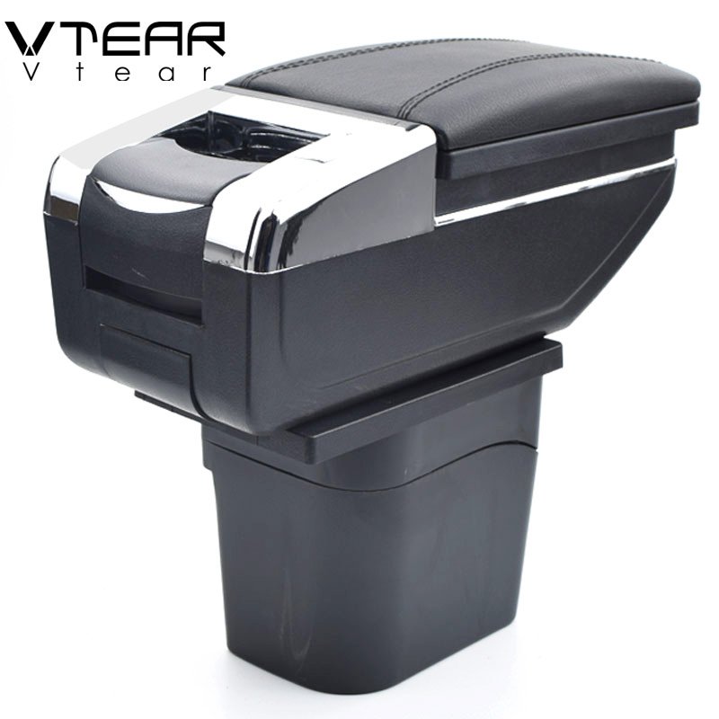 Vtear for Chevrolet Cruze Armrest Central Store Content Storage Box Cup Holder Ashtray Interior Arm Rest Car-styling Accessories