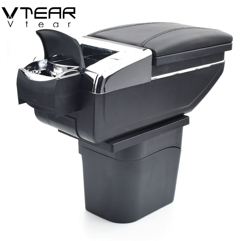 Vtear for Chevrolet Cruze Armrest Central Store Content Storage Box Cup Holder Ashtray Interior Arm Rest Car-styling Accessories