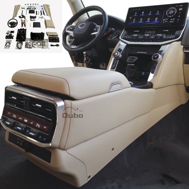 Applicable For08-21Land Cruiser LC200 Interior Upgrade LC300 Interior Center Console Steering Wheel Armrest Box Modification