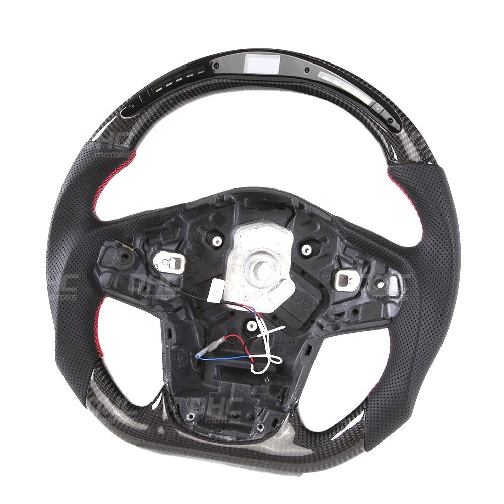 LED Carbon Fiber Steering Wheel fit for Toyota Supra A90 mk5 supra carbon fiber custom steering wheel