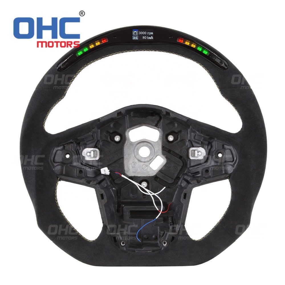LED Carbon Fiber Steering Wheel fit for Toyota Supra A90 mk5 supra carbon fiber custom steering wheel