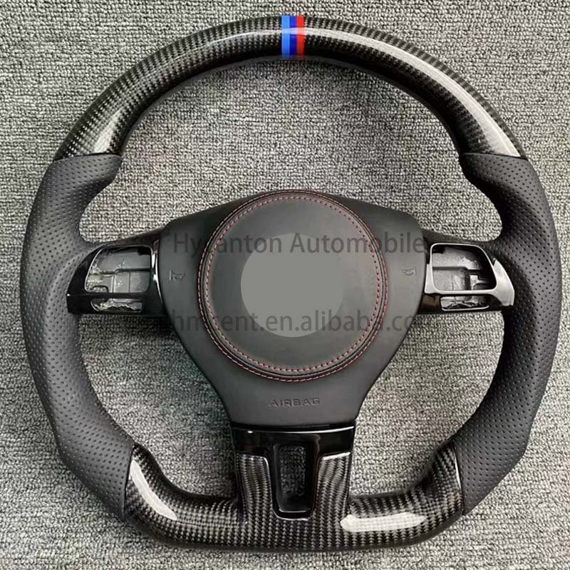 Customizable carbon fiber Alcantara Leather Steering WheeI For Volkswagen Sagitar MAGOTAN car Steering WheeI