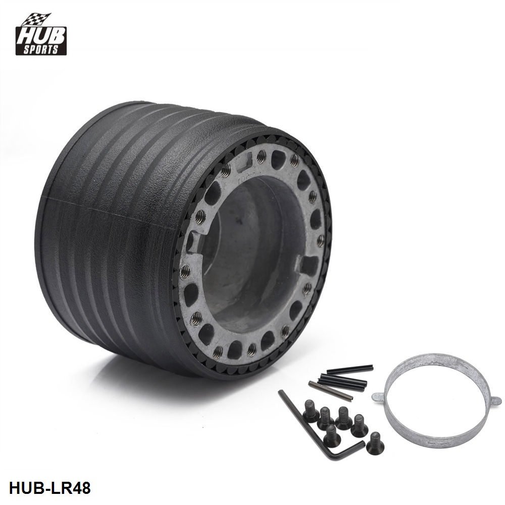 HUB sports Car Steering Wheel Hub Adapter Quick Release Boss Kit For Land Rover Defender 48 Spline HUB-LR48