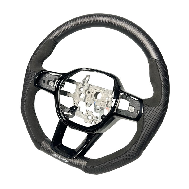 Mugen designs sports personalized car steering wheel For Honda Civic 11th integra STEPWGN RP8 accord carbon fiber steering wheel