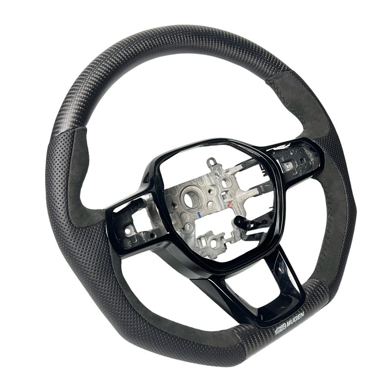Mugen designs sports personalized car steering wheel For Honda Civic 11th integra STEPWGN RP8 accord carbon fiber steering wheel
