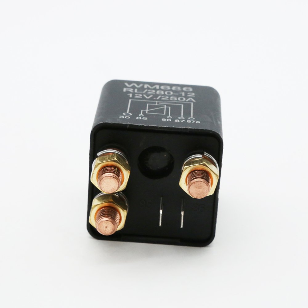 12V 250A Heavy Duty Continuous Relay On/Off Power Switcher Auto Relays for Truck Boat Van Marine Golf Carts