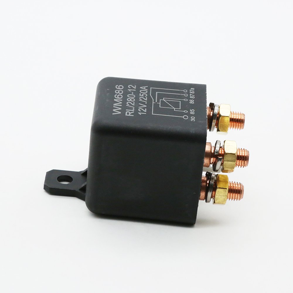 12V 250A Heavy Duty Continuous Relay On/Off Power Switcher Auto Relays for Truck Boat Van Marine Golf Carts