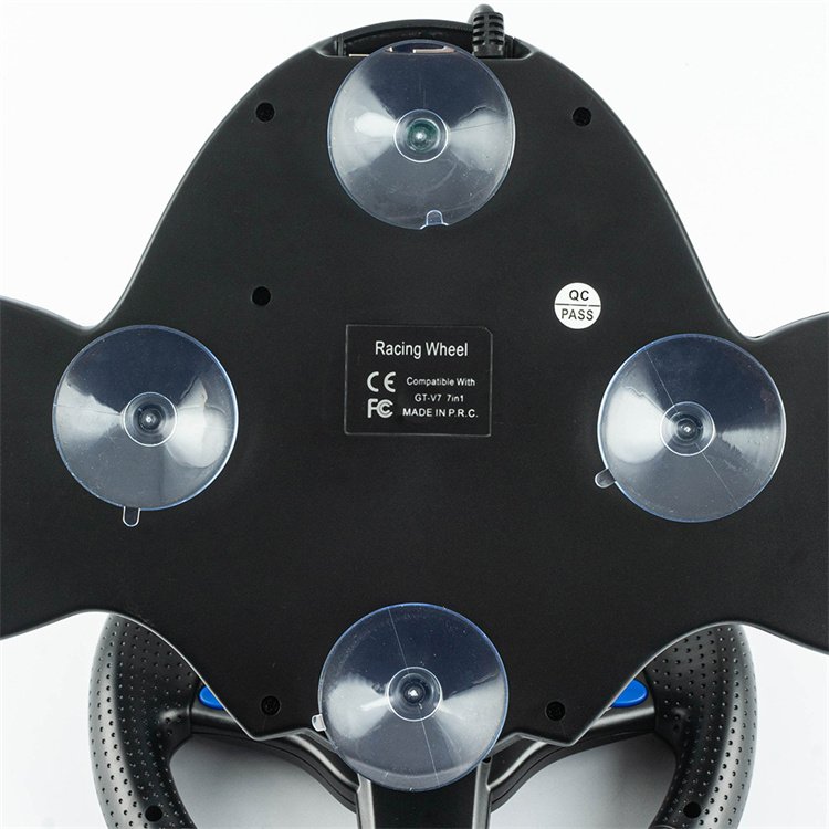 SYY Game Car Driving Steering Wheel Dual-Motor Feedback Gaming Joystick Racing Steering Kit for PS2 PS3 PS4 PC NS XBOX