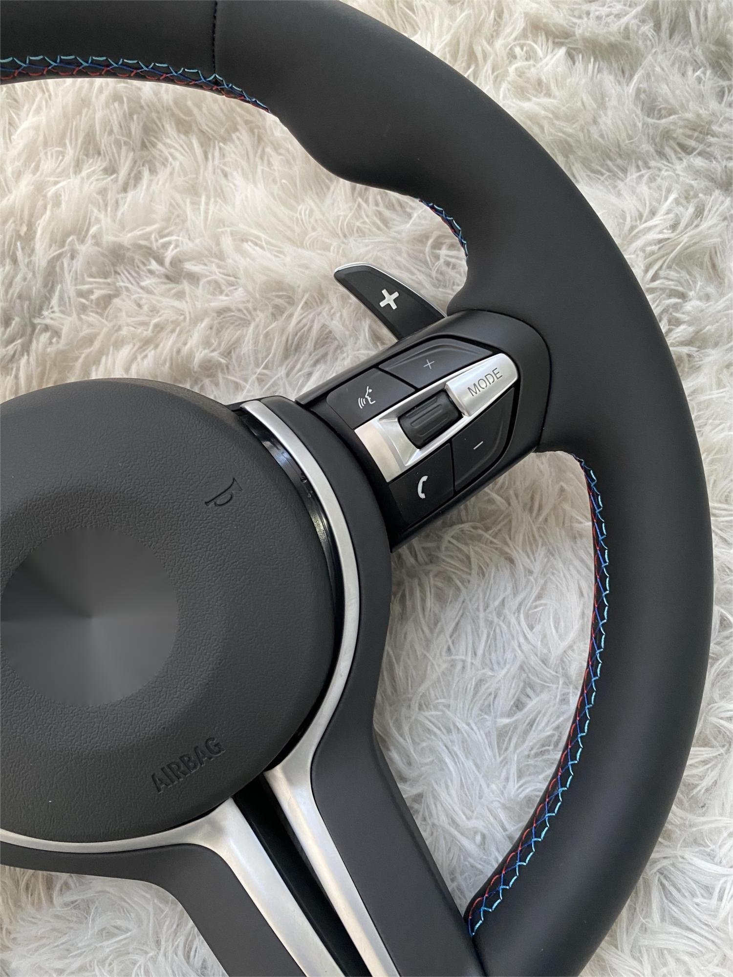 For BMW M2 M3 M4 M5 F18 F10 F15 F16 F20 F22 F30 F32 F36 F40 F80 F90 M Vibration Heating Car Steering Wheel