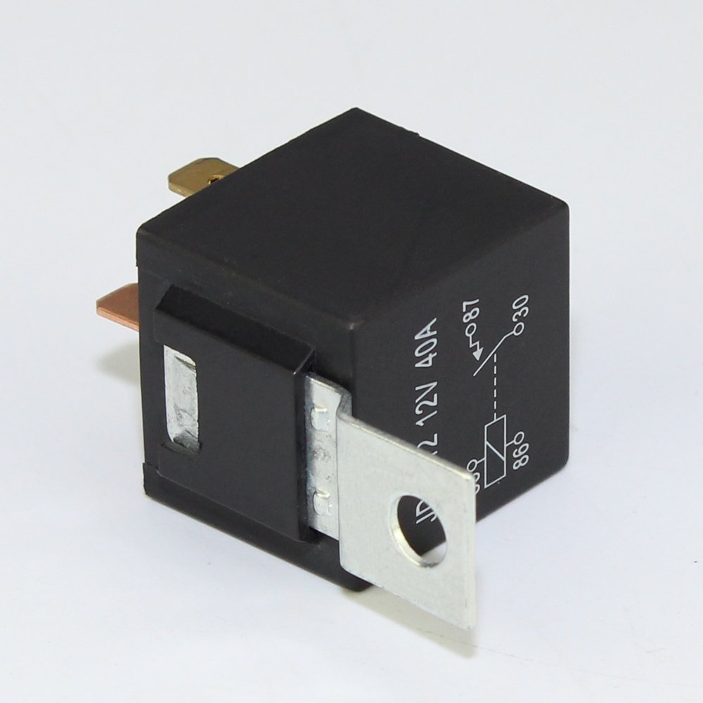 High Quality SPST Solder Terminal 4 Pin Relay 12V 40A JD1912 Auto Electrical Relays with Bracket