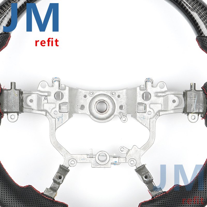 Carbon Fiber Steering Wheel For Toyota Land Cruiser / Land Cruiser Prado / Crown / Alphard 2016-2019