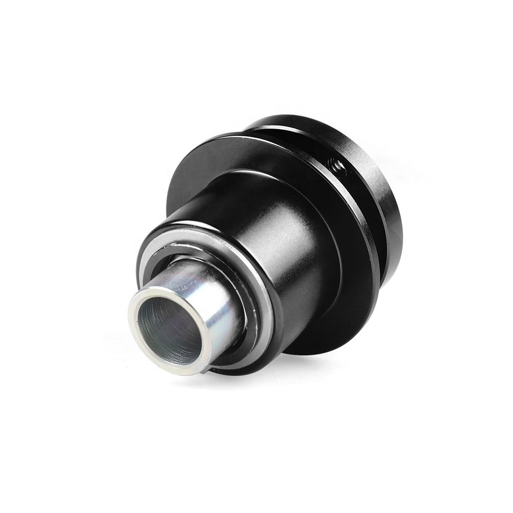 Universal Aluminum Alloy 360 Degree Car Steering Wheel Quick Release Disconnect Hub Adapter Snap Off